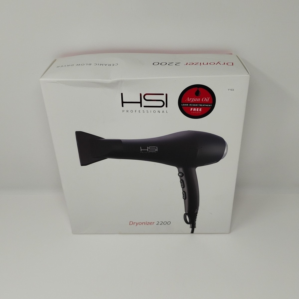 HSI Hair Blow Dryer Dryonizer 2200 Professional Ionic Ceramic 1600W - See Notes - Picture 8 of 10
